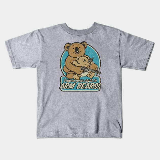 Defend Your Right to Arm Bears 1998 Kids T-Shirt by JCD666